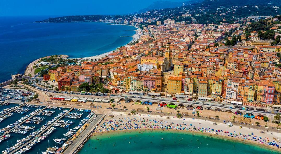 Studio Vieille Ville Tout Equipe Sans Ascenseur Menton Exterior photo